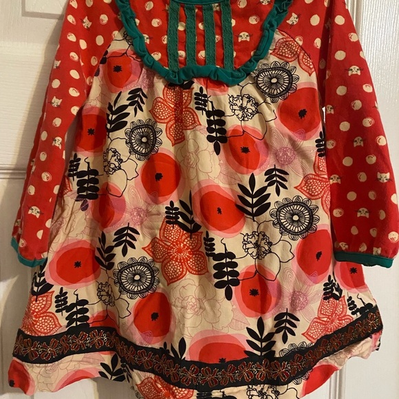 Matilda Jane “Under the Tree” Dress & Diaper Cover - Picture 3 of 11